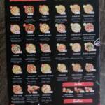 Menu Family pizza Tanger January 2024 203621-322900